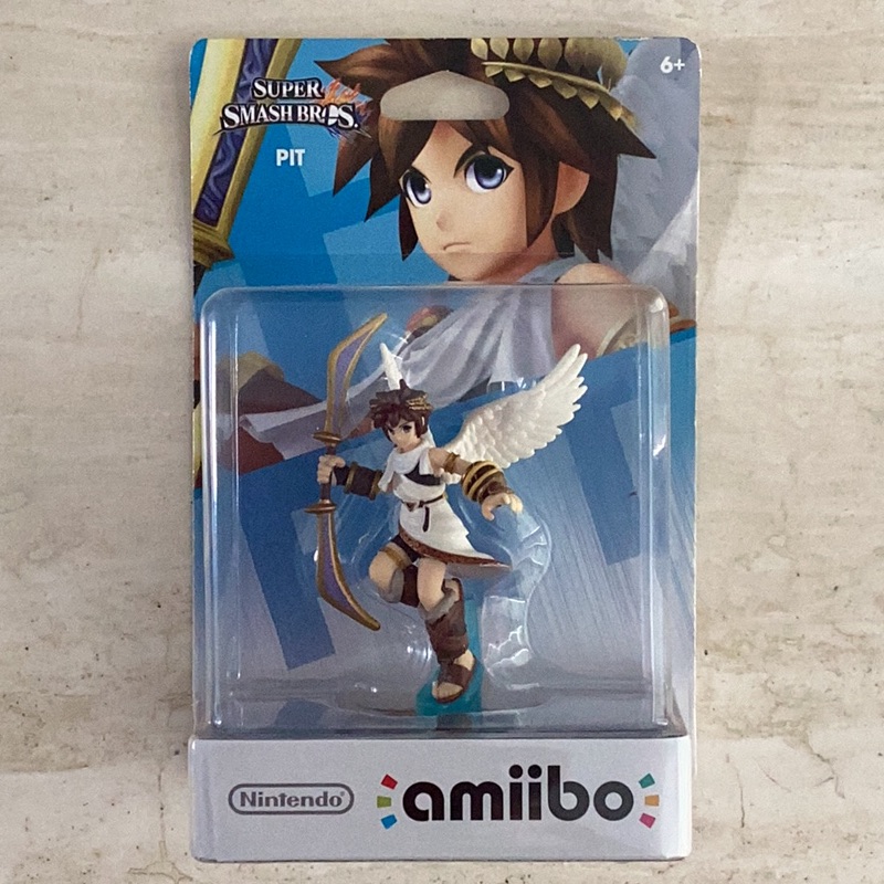 Nintendo Amiibo Super Smash Bros Pit Wii U  Nintendo 3ds Console New Mario
